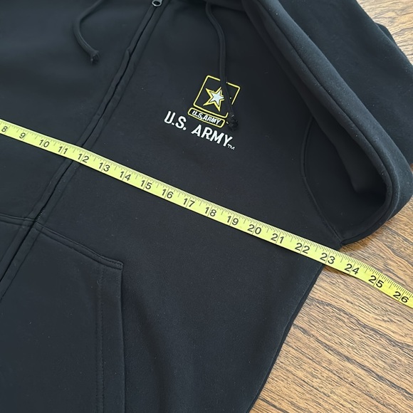 ARMY Full Zip Fleece Hoodie - Picture 8 of 9